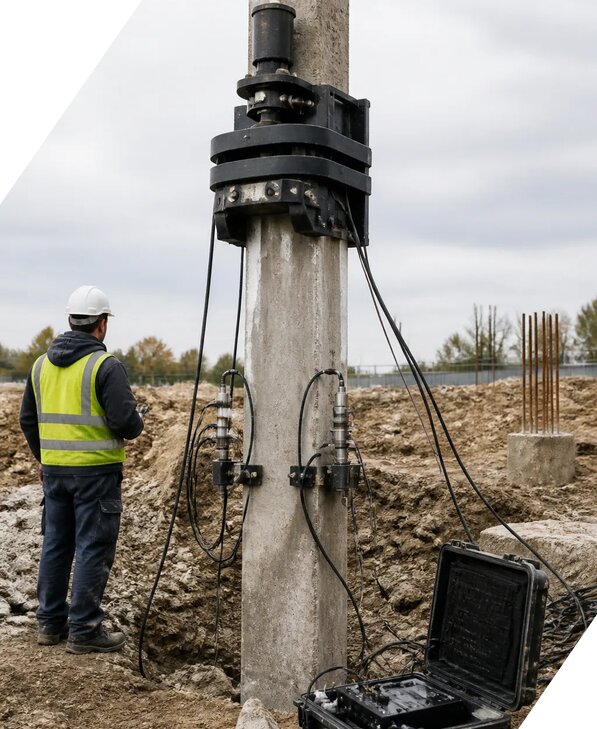 Динамические испытания свай в Аксае от 5079 р. | ЭкспертизаРоссия